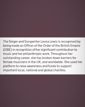 Leona Lewis Thumbnail - 17.5K Likes - Top Liked Instagram Posts and Photos