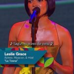 Leslie Grace Instagram - Acclaimed Dominican American actress, musician and host of the 36th Annual Hispanic Heritage Awards @lesliegrace performs a stunning rendition of “La Tirana.” 🎤 Watch the full show when it premieres this Friday at 9/8c. #HHAwardsPBS @hispanicheritage