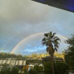 Leslie Grace Instagram - …but did you see the double rainbow yesterday?!!! 🌈 ✨🌈 here it is for your heart and soul. #arcoiris