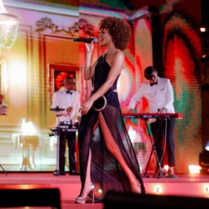 Leslie Grace Instagram - Something special happens when you’re celebrated by your own… To honor the beauty that comes from the hands, minds, and hearts of our community on such an iconic stage like los Altos de Chavon for the first time for @latinamericanfashionawards was unforgettable for all of us present! Sometimes the significance of sharing our journeys gets lost in the quiet, arduous work it takes to achieve the dream. On nights like this one, we’re reminded of the INMENSE value of creating new spaces where we can collectively acknowledge the impact of our stories and culture, past and present! Thanks to @constanzaetro and @rosaclandestino and the many minds behind this project, Latine voices in fashion will be celebrated like never before! Thank you for an incredible weekend! Aquí algunos de mis momentos favoritos ✨🥂🇩🇴