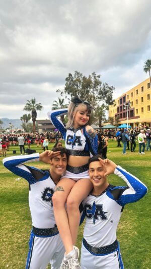 Lexi Brumback Instagram - Smoed with a 97.71 and GRAND CHAMPIONS, this is just the beginning, a stunt group of a lifetime😭💙🔫 #cheer #cheerleading #life #sport #sports