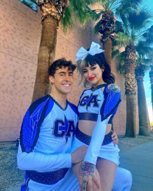 Lexi Brumback Instagram - Just did a performance of a LIFETIME with THE CALIFORNIA ALLSTARS SMOED in uniforms Lexi and I helped design with THE Eddie Rios and THE Orby Orta💙🔫😭 #cheer #cheerleading #sport #sports #life