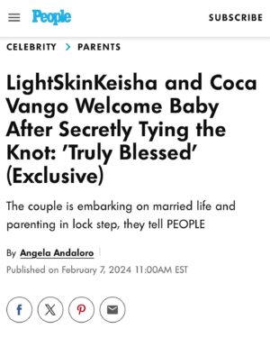 LightSkinKeisha Instagram - Thank you @people for exclusively announcing this special moment for me and my husband 🫶🏽 Baby boy you are everything we imagined and prayed for 🤲🏼 Labor got a little hectic 🤭😭 but I’d do it all over again for you. Obsessed and in loveeeee 🥹 We love you soooooo much son🩵 The Bests 💍 
Thank you to the team 🤞🏽
@viralmanagement 
📸: @shotbysed 
MUA: @cheriebeauty_ 
Hair: @marshalasemone