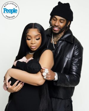 LightSkinKeisha Instagram - Thank you @people for exclusively announcing this special moment for me and my husband 🫶🏽 Baby boy you are everything we imagined and prayed for 🤲🏼 Labor got a little hectic 🤭😭 but I’d do it all over again for you. Obsessed and in loveeeee 🥹 We love you soooooo much son🩵 The Bests 💍 
Thank you to the team 🤞🏽
@viralmanagement 
📸: @shotbysed 
MUA: @cheriebeauty_ 
Hair: @marshalasemone