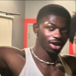 Lil Nas X Instagram - ngl probably gonna get in trouble for this but light again out now on SoundCloud! link in my bio! sorry columbia 🫥👯‍♀️