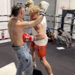 Lil Pump Instagram - Jake Paul is officially 10-1 😅 Not gonna lie, that liver shot made me feel like I was dying 😂😭
