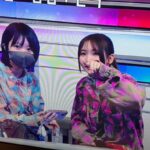 Lilas Ikuta Instagram - Mステ📺ano ×幾田りらで「絶絶絶絶対聖域」と「青春謳歌」の2曲をフルサイズTV初パフォーマンスでした❕ "悪幾田りら"＆"柔らかあの"いかがでしたか？💭 思いっきりシャウトしちゃいました、ライブでは初公開、そして母艦もデストラクション、テレビでこんなことできるなんて、全方位に感謝です。絶絶絶絶対聖域とにかく楽しかった！ 青春謳歌を書いているとき、ずっとあのちゃんの生歌を想像してたから、心の込もった歌唱に胸がぎゅっとなった！とっても嬉しかった！ありがとうー！ 実は間奏部分で、配信音源とは違う門出とおんたんの会話をMステ用に収録して流させてもらってたのです！よーく聴いてみてね！ 映画デデデデの前章が公開中、劇場でみるべし！そしてこの2曲に一緒に浸りまくろうぜ✌︎ こちらリハでのオフショット＆ムービーです👀