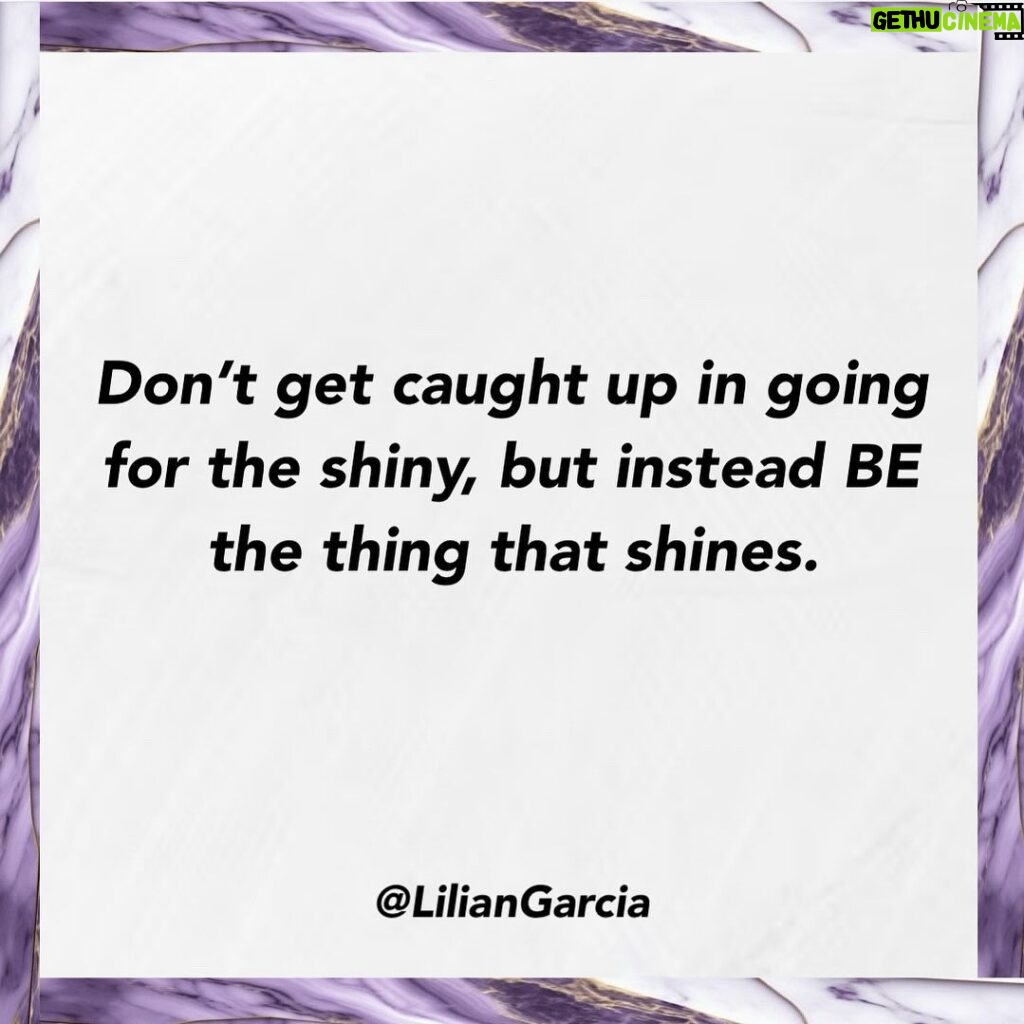 Lilián García Instagram - New car, new house, new clothes…how many of us buy these things thinking they are going to mark our success yet after a while we still feel empty? That’s because success will never be defined in what you own but rather in how you showed up during your journey to success. Were you a: Team player Dependable Have a great attitude Leave people better than you found them Hard worker Influential Empowering Selfless Good human?? Your BEING is the true definition of success! So remember, don’t get caught up in going for the shiny, but instead BE the thing that shines! #gogetit #youreworthit . . #inspirationalquotes