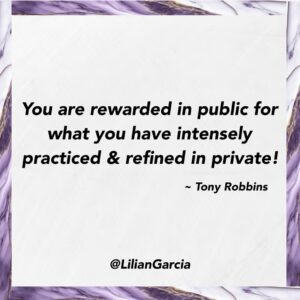 Lilián García Instagram - Learning a skill isn’t easy and takes hours of practice without any praise or applause.

But when you push through and discipline yourself to show up daily and put in the work, the reward will taste oh so sweet! 💫 

#gogetit #youreworthit
.
.
#inspirationalquotes