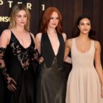 Lili Reinhart Instagram - feeling so incredibly lucky to have my girls through every chapter of life. the strangers premieres only in theaters may 17th!!!!! 🩶🩶
