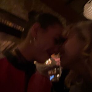Lilia Buckingham Instagram - I love you and the sound of your voice and the way you hold my face when you kiss me. The world sings now❤️all yours forever