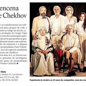 Lilian Blanc Instagram - A chegada de Tio Vânia é destaque no @estadaocultura @estadao

A temporada vai até 16 de junho com sessões de quinta a sábado às 20h e domingo às 18h.

Garanta seus ingressos no link da bio!

#grupotapa #tchekhov #teatrosp #experimenteteatro #arte #sescsantana #sescsp #estadao #imprensa