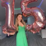 Lilliana Ketchman Instagram - IT’S MY BIRTHDAYYY 🎂 #15 . . P.S. I took these pics in 5 seconds because my balloon started deflating 😭 . . #lillyk #fun #birthday #15yearsold #mybirthday #bday