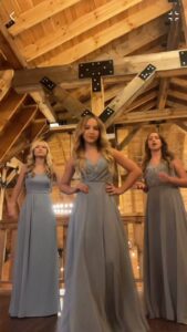 Lilliana Ketchman Instagram - we tried 😭 we’re in heels hahahaha 💗 . . . . #lillyk #dance #reels #wedding #fun