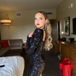 Lilliana Ketchman Instagram - pre grammys fit 💚 . . . thank you @misscircle_newyork for dressing me :) . #grammyshouse #grammys