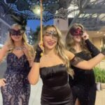 Lilliana Ketchman Instagram - get ready with us!! 💗 . . . . #lillyk #dance #reels #grwm #masquerade #getreadywithus