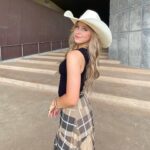 Lilliana Ketchman Instagram - back to texassss ✈️🤠 guess why for a shoutout! 🩵 . . . . #lillyk #texas #cowgirl #cowboy #guess #comment