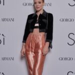 Lily Allen Instagram - Grazie @armanibeauty for a lovely evening. And lovely to see Cate Blanchett all these years later, after playing her one of her Ladies in Waiting in 1998 !