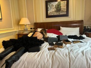 Lily Chee Instagram - mostly in bed 🎀🍬🇮🇹