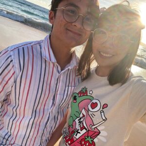 Lily Ki Instagram - happy birthday to us, in hawaii!! forever feels too short when i think about being with you. ❤️❤️