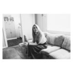 Lily Rabe Instagram - @photobyjennajones visits #downtownowl. In black and white.