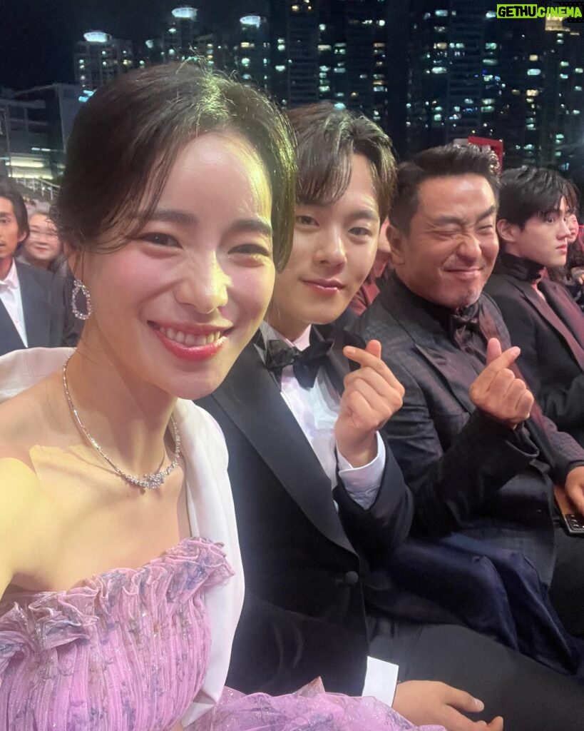 Lim Ji-yeon Instagram - 부산의 밤은 아름다워요👐 감사합니다 # Asia Contents Awards & Global OTT Awards