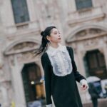 Lin Min-Chen Instagram - @dolcegabbana #DolceGabbana #DGSS24 #DGFW24 #DGFamily Hair by @chau.matt