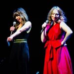 Linda Cardellini Instagram - The phenomenal @reginaspektor invited me to sing a song with her on Broadway AND it was on my birthday!!! An absolute dream come true. I’m still smiling from ear to ear. Thank you to Regina and to all of the talented people involved in this spectacular show. ✨✨✨✨✨✨✨✨🍾