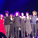 Linda Cardellini Instagram - The phenomenal @reginaspektor invited me to sing a song with her on Broadway AND it was on my birthday!!! An absolute dream come true. I’m still smiling from ear to ear. Thank you to Regina and to all of the talented people involved in this spectacular show. ✨✨✨✨✨✨✨✨🍾