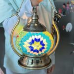 Linda Chung Instagram - First time making Turkish Mosaic Lamps. 💡🩵🌈⭐️ What a wonderful workshop in Vancouver! @easyfundiy.ca