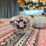 Linda Chung Instagram - First time making Turkish Mosaic Lamps. 💡🩵🌈⭐️ What a wonderful workshop in Vancouver! @easyfundiy.ca