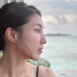 Linda Chung Instagram - First time singing ‘Shallow’. First time singing at a restaurant. Just for fun 🤍 lots of fun 🤪 @isaiah_jerome_corona I love your voice soooo much!