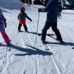 Linda Chung Instagram - Learning to ski like a pro to keep up with my fearless kids! 🎿💪 #Learningtoski #familyfun #longwaytogo #believeinyourself