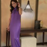 Linda Chung Instagram - Feeling inspired by this beautiful shade of PURPLE. 💜