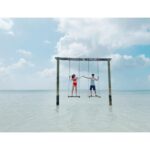 Linda Chung Instagram - First time ever! Without kids! Thank you Mom and Dad, Abba and Papa, for helping us take care of our 3 munchkins so that Jer and I could go on this magical trip to the Maldives. 🌊🏝️🚤🐟✨ We relaxed…. had a spa, deep talks, long walks on the beach, snorkeled, sailed, swam, and kayaked. We snuggled, we napped, and decompressed. It was a fabulous, romantic trip. #yourstilltheone #goingonto9years #feelslikedatingagain #iloveyou @ClubMedFinolhu #clubmed #clubmedhk @qicomms @imphoebeyuen