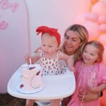 Lindsay Arnold Instagram - Our little June bug 🥹🫶 my baby turns 1 tomorrow and we had the best time celebrating her a little early before heading out of town! #firstbirthdayparty #birthdayparty #babygirl