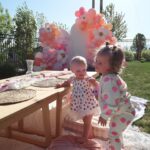 Lindsay Arnold Instagram - Our little June bug 🥹🫶 my baby turns 1 tomorrow and we had the best time celebrating her a little early before heading out of town! #firstbirthdayparty #birthdayparty #babygirl
