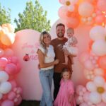 Lindsay Arnold Instagram - Our little June bug 🥹🫶 my baby turns 1 tomorrow and we had the best time celebrating her a little early before heading out of town! #firstbirthdayparty #birthdayparty #babygirl