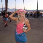 Lindsay Arnold Instagram - Stagecoach Day 2 💕 I was going for Barbie cowgirl how did I do? #stagecoach #cowgirls #cowgirl