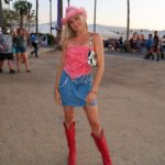Lindsay Arnold Instagram - Stagecoach Day 2 💕 I was going for Barbie cowgirl how did I do? #stagecoach #cowgirls #cowgirl
