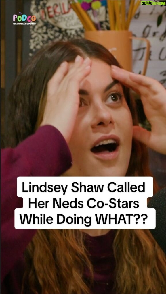 Lindsey Shaw Instagram - Oh to be a fly on the wall for that phone call… 📞🍄🫢 This week’s #NedsPod episode has some INSANE stories… go watch it now! #podcast #nedsdeclassified #funny
