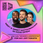 Lindsey Shaw Instagram - We’re doing a meet & greet @vidcon! The ONLY way to get a chance to meet us is to enter Meet & Greet Matchmaking before it closes on Wednesday, May 22 @ 5pm PT. Use this code to get your tickets NOW. https://tixr.com/e/84636?pc=NEDSDECLASSIFIEDPOD We can’t wait to see you there! 😎🧡 #vidcon #nedspod #nedsdeclassified