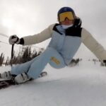 Lindsey Vonn Instagram - Dropping some angles on the powder skis… had to do it 🤷🏼‍♀️