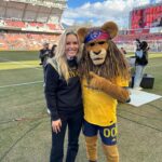 Lindsey Vonn Instagram – Women in sports is a movement, not a moment!! So proud of our team @utahroyalsfc and all of the women who are leading it. It’s an honor to support you as an owner! But honestly, I like the term investor better, because I love investing in women and my biggest goal is to empower them and the next generation! 💛  The path we are paving together will hopefully make the road easier for the ones who come after us. 

To be here with on opening day with our squad and to see their sheer determination and teamwork was so inspiring. We win or lose, together! Big thank you to the fans, the energy in the stadium was 🔥!! 

It was also incredibly special having our @lindseyvonnfoundation scholarship recipients on the field together at half-time 💛 and to announce our partnership. Together with the Royals, the Lindsey Vonn Foundation will be donating 25 tickets every home game to underserved girls in the community! 💪🏻

Thank you to Ryan Smith, David Blitzer and everyone in ownership who brought me into this team and have ignited the community! 🙏🏻

Together we can empower so many people and I am super excited for what our future holds both on and off the pitch 💛⚽🔥 Let’s GO!