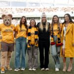 Lindsey Vonn Instagram – Women in sports is a movement, not a moment!! So proud of our team @utahroyalsfc and all of the women who are leading it. It’s an honor to support you as an owner! But honestly, I like the term investor better, because I love investing in women and my biggest goal is to empower them and the next generation! 💛  The path we are paving together will hopefully make the road easier for the ones who come after us. 

To be here with on opening day with our squad and to see their sheer determination and teamwork was so inspiring. We win or lose, together! Big thank you to the fans, the energy in the stadium was 🔥!! 

It was also incredibly special having our @lindseyvonnfoundation scholarship recipients on the field together at half-time 💛 and to announce our partnership. Together with the Royals, the Lindsey Vonn Foundation will be donating 25 tickets every home game to underserved girls in the community! 💪🏻

Thank you to Ryan Smith, David Blitzer and everyone in ownership who brought me into this team and have ignited the community! 🙏🏻

Together we can empower so many people and I am super excited for what our future holds both on and off the pitch 💛⚽🔥 Let’s GO!