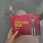 Lindsey Vonn Instagram - Last night I had the honour of attending the @laureussport award and to present the World Sportswoman of the Year. The 🏆 went to the amazing midfielder @aitanabonmati. Felicidades Aitana 👏🏻 It’s hard to describe what it’s like to attend this event because it’s unlike any other sporting award in the world. To be sitting in the same room as Olympic champions, grand slam champions, world champions, and on and on, is humbling to say the least. I respect everyone in that room so much, most of them were huge inspirations to me during my career, and now they are my friends. Laureus is also unique because it is voted on by the Academy of athletes, former champions in different sports spanning the past 25 years, which I have had the honor to a member of the past 2 years. I want to congratulate all the nominees. What you have achieved this year is groundbreaking, no matter if you took home a Laureus or not. Chapeau 👏🏻 And finally, I’m pretty pumped my knee got through most of the night in heels 🙌🏻💪🏻👠 I did switch over to my tennis shoes and had my ice bag waiting under the table lol, but I was pretty excited I lasted as long as I did! Yay knee!! 💃🏼