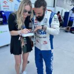 Lindsey Vonn Instagram - Racing in Miami 🌴🏎️💨 I love it when @F1 comes to this city and of course you know that I live for everything that goes fast!!⚡️ So awesome to get behind the wheel of an F4 car with my @redbullusa family (thank you!!). It’s been fun being back in the F1 paddock and seeing some familiar faces along the way to @jensonbutton. And AMAZING to meet the women on the @redbullracing team in the @f1academy 💪🏻💪🏻 Also, solid points for the team in the sprint @danielricciardo 👏🏻 and of course, congrats to @redbullracing and @maxverstappen1 on the pole. Thx to @rolex for hosting me today. I’m excited for race day tomorrow 🏁 let’s go!!!