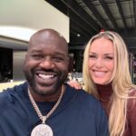 Lindsey Vonn Instagram - Super Bowl Recap- -What a game! Congrats to the @chiefs and @patrickmahomes on the OT victory! Bummed for the @49ers, and even though @christianmccaffrey set some new records (first player to get 75 rushing and 75 receiving yards in a SB) it unfortunately still wasn’t enough to get the W. -enjoyed the @nfl pre game interview with @staceydales, who is always 🎯 -The half time show was A-mazing! @usher crushed it and loved all the bonus performances by @aliciakeys @hermusicofficial @ludacris etc. -It was great to see @shaq again. Haven’t seen him since the SB in NJ. -Saw Mr. Shanahan, who I met years ago when I moved to Colorado and watched him lead the @broncos to win the SB. Legend. And I’m a sucker for family stories. @christianmccaffrey ‘s family story is also incredible. -thx @commanders for hosting me ❤️ -And finally, I walked almost 14 miles in high heels. I think that’s a new personal record for me. Happy to be home now with my dogs icing my knees and putting some cream on all my blisters lol. Until next year @nfl ✌🏻