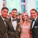 Lindsey Vonn Instagram – In the presence of Greatness!! 🏆 @laureussport 
⚽️ @judebellingham 🎾 @djokernole @rafaelnadal