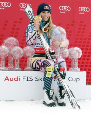 Lindsey Vonn Instagram - I’m just a girl with a dream…From Buck Hill, Minnesota to the top of the highest mountains… I’ve been through my fair share of ups and downs but it was all worth it. Parents, please believe in your kids. Encourage them, show them how to get back up when they fall and remind them that anything is possible… because you never know where their journey will take them 🩵